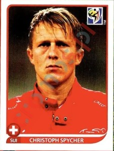 587 Christoph Spycher – FIFA World Cup South Africa 2010 Panini