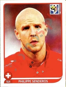 588 Philippe Senderos – FIFA World Cup South Africa 2010 Panini