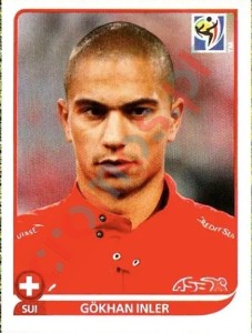 592 Gökhan Inler – FIFA World Cup South Africa 2010 Panini