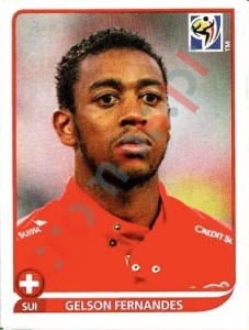 594 Gelson Fernandes – FIFA World Cup South Africa 2010 Panini