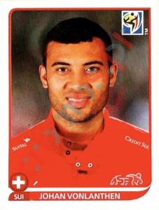 596 Johan Vonlanthen – FIFA World Cup South Africa 2010 Panini