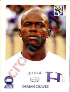 604 Osman Chavez – FIFA World Cup South Africa 2010 Panini