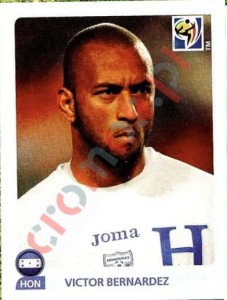 605 Victor Bernardez – FIFA World Cup South Africa 2010 Panini