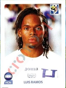 606 Luis Ramos – FIFA World Cup South Africa 2010 Panini
