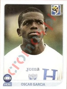 606x Oscar Garcia – FIFA World Cup South Africa 2010 Panini
