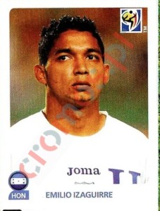 609 Emilio Izaguirre – FIFA World Cup South Africa 2010 Panini