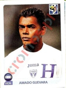 610 Amado Guevara – FIFA World Cup South Africa 2010 Panini