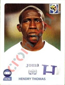 612 Hendry Thomas – FIFA World Cup South Africa 2010 Panini