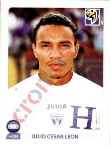 615 Julio Cesar Leon – FIFA World Cup South Africa 2010 Panini