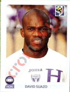 617 David Suazo – FIFA World Cup South Africa 2010 Panini