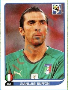 412 Gianluigi Buffon – FIFA World Cup South Africa 2010 Panini