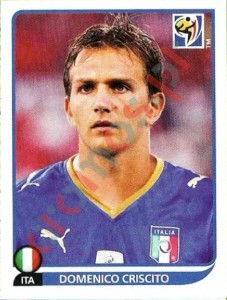 418 Domenico Criscito – FIFA World Cup South Africa 2010 Panini