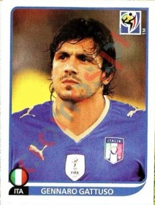 421 Gennaro Gattuso – FIFA World Cup South Africa 2010 Panini