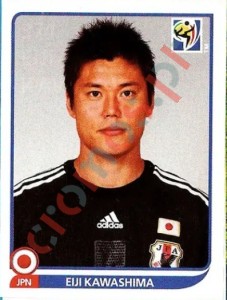 374 Eiji Kawashima – FIFA World Cup South Africa 2010 Panini