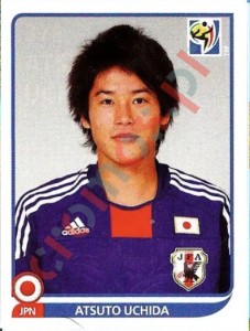 378 Atsuto Uchida – FIFA World Cup South Africa 2010 Panini