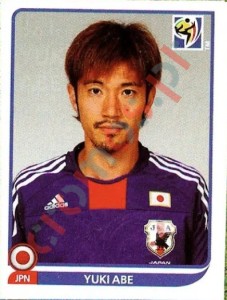 381 Yuki Abe – FIFA World Cup South Africa 2010 Panini