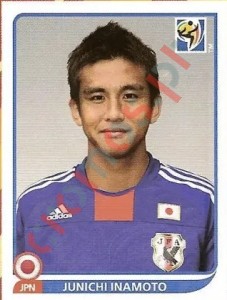 382x Junichi Inamoto – FIFA World Cup South Africa 2010 Panini