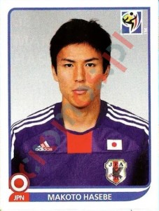 384 Makoto Hasebe – FIFA World Cup South Africa 2010 Panini
