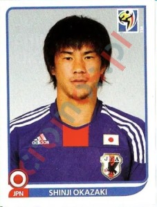 389 Shinji Okazaki – FIFA World Cup South Africa 2010 Panini