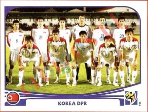 505 Team Photo – FIFA World Cup South Africa 2010 Panini