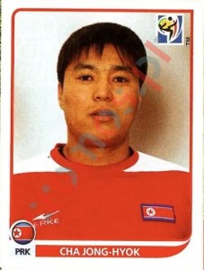 509 Cha Jong-Hyok – FIFA World Cup South Africa 2010 Panini