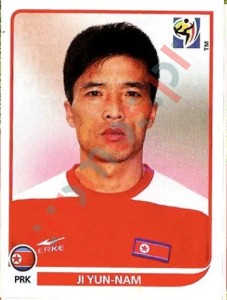 513 Ji Yun-Nam – FIFA World Cup South Africa 2010 Panini