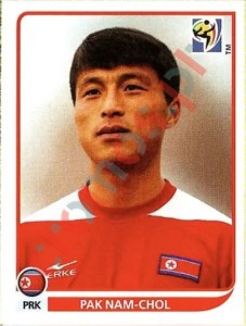 516 Pak Nam-Chol – FIFA World Cup South Africa 2010 Panini