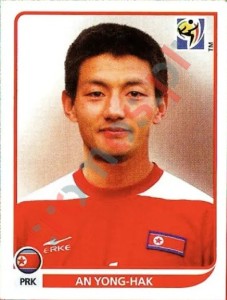 518 An Yong-Hak – FIFA World Cup South Africa 2010 Panini