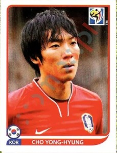 148 Cho Yong-Hyung – FIFA World Cup South Africa 2010 Panini