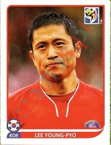 153 Lee Young-Pyo – FIFA World Cup South Africa 2010 Panini