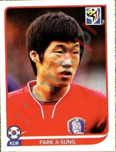154 Park Ji-Sung – FIFA World Cup South Africa 2010 Panini