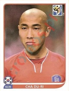 155x Cha Du-Ri – FIFA World Cup South Africa 2010 Panini