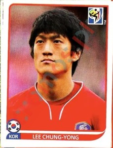 156 Lee Chung-Yong – FIFA World Cup South Africa 2010 Panini