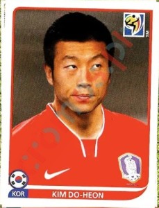 159 Kim Do-Heon – FIFA World Cup South Africa 2010 Panini