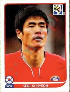 160 Seol Ki-Hyeon – FIFA World Cup South Africa 2010 Panini