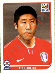 162 Lee Keun-Ho – FIFA World Cup South Africa 2010 Panini