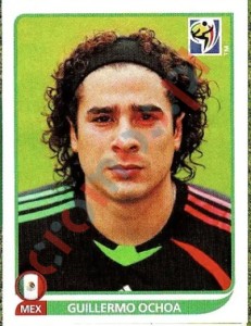 51 Guillermo Ochoa – FIFA World Cup South Africa 2010 Panini