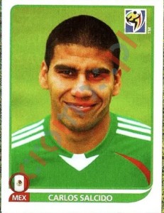 52 Carlos Salcido – FIFA World Cup South Africa 2010 Panini