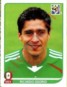 53 Ricardo Osorio – FIFA World Cup South Africa 2010 Panini