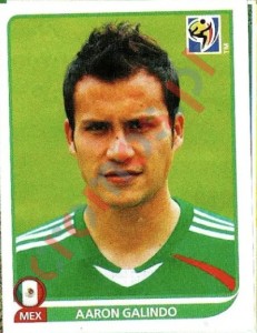 55 Aaron Galindo – FIFA World Cup South Africa 2010 Panini