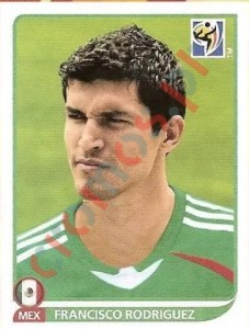 55x Francisco Rodriguez – FIFA World Cup South Africa 2010 Panini