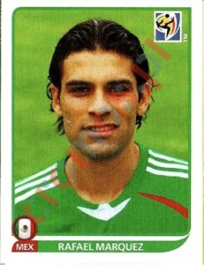 56 Rafael Marquez – FIFA World Cup South Africa 2010 Panini