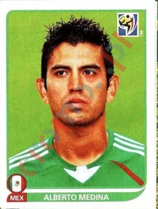 59 Alberto Medina – FIFA World Cup South Africa 2010 Panini