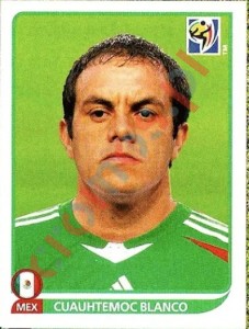 63 Cuauhtemoc Blanco – FIFA World Cup South Africa 2010 Panini