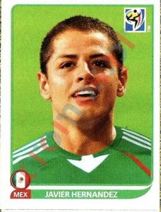 64 Javier Hernandez – FIFA World Cup South Africa 2010 Panini