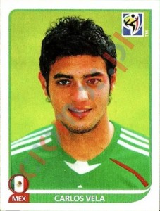 65 Carlos Vela – FIFA World Cup South Africa 2010 Panini