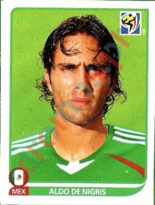 66 Aldo De Nigris – FIFA World Cup South Africa 2010 Panini