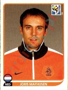 338 Joris Mathijsen – FIFA World Cup South Africa 2010 Panini