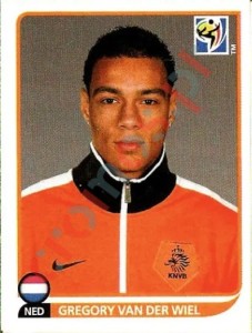 341 Gregory van der Wiel – FIFA World Cup South Africa 2010 Panini