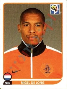 343 Nigel de Jong – FIFA World Cup South Africa 2010 Panini